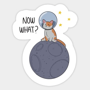 Meow what? Sticker